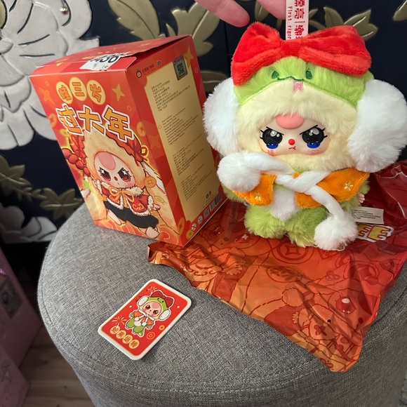 Baby Three Accessories - Baby Three New Year Snake Plush Key Holder